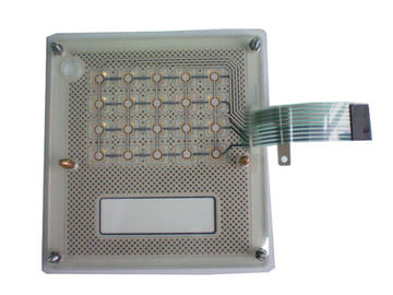 led غشاء مفتاح لوح, قبة ملموس ولوحة أرقام backlit