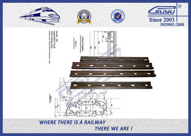 معيار UIC54 السكك الحديدية المعادن السمك لوحة للسكك الحديدية السحابة / Joggled لوحة السمك